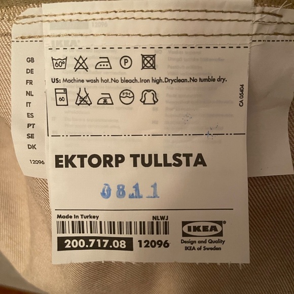 The IKEA Ektorp Tullsta Chair Slipcover Replacement. NWOT - Picture 6 of 6